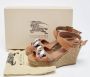 Burberry Vintage Pre-owned Canvas sandals Brown Dames - Thumbnail 9