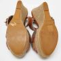 Burberry Vintage Pre-owned Canvas sandals Brown Dames - Thumbnail 6