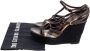 Burberry Vintage Pre-owned Canvas sandals Brown Dames - Thumbnail 7