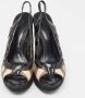 Burberry Vintage Pre-owned Canvas sandals Brown Dames - Thumbnail 3