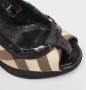 Burberry Vintage Pre-owned Canvas sandals Brown Dames - Thumbnail 7