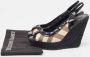 Burberry Vintage Pre-owned Canvas sandals Brown Dames - Thumbnail 9