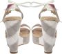 Burberry Vintage Pre-owned Canvas sandals Multicolor Dames - Thumbnail 4