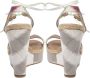 Burberry Vintage Pre-owned Canvas sandals Multicolor Dames - Thumbnail 4