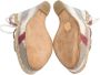 Burberry Vintage Pre-owned Canvas sandals Multicolor Dames - Thumbnail 5