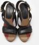 Burberry Vintage Pre-owned Canvas sandals Multicolor Dames - Thumbnail 3