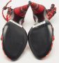 Burberry Vintage Pre-owned Canvas sandals Red Dames - Thumbnail 6