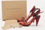 Burberry Vintage Pre-owned Canvas sandals Red Dames - Thumbnail 9