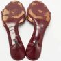 Burberry Vintage Pre-owned Canvas sandals Red Dames - Thumbnail 5