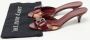 Burberry Vintage Pre-owned Canvas sandals Red Dames - Thumbnail 8