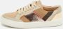 Burberry Vintage Pre-owned Canvas sneakers Beige Dames - Thumbnail 2