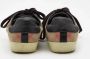 Burberry Vintage Pre-owned Canvas sneakers Black Dames - Thumbnail 5