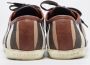 Burberry Vintage Pre-owned Canvas sneakers Brown Dames - Thumbnail 5