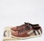 Burberry Vintage Pre-owned Canvas sneakers Brown Dames - Thumbnail 9