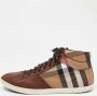 Burberry Vintage Pre-owned Canvas sneakers Brown Dames - Thumbnail 2