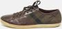 Burberry Vintage Pre-owned Canvas sneakers Brown Heren - Thumbnail 2