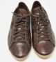 Burberry Vintage Pre-owned Canvas sneakers Brown Heren - Thumbnail 3