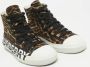 Burberry Vintage Pre-owned Canvas sneakers Brown Heren - Thumbnail 3