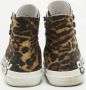 Burberry Vintage Pre-owned Canvas sneakers Brown Heren - Thumbnail 4