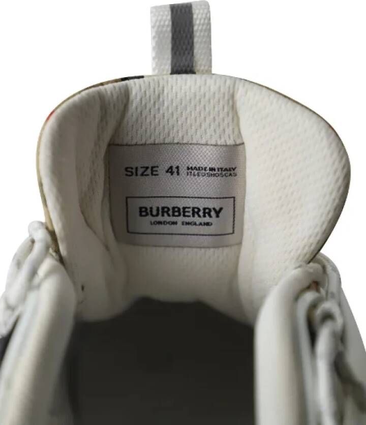 Burberry Vintage Pre-owned Canvas sneakers Multicolor Heren