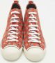 Burberry Vintage Pre-owned Canvas sneakers Red Dames - Thumbnail 3