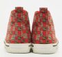 Burberry Vintage Pre-owned Canvas sneakers Red Dames - Thumbnail 5
