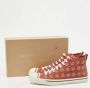 Burberry Vintage Pre-owned Canvas sneakers Red Dames - Thumbnail 9