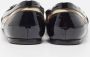 Burberry Vintage Pre-owned Coated canvas flats Black Dames - Thumbnail 5