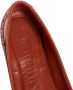 Burberry Vintage Pre-owned Coated canvas flats Orange Dames - Thumbnail 6