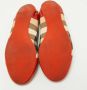 Burberry Vintage Pre-owned Coated canvas flats Orange Dames - Thumbnail 6