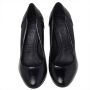 Burberry Vintage Pre-owned Coated canvas heels Black Dames - Thumbnail 2