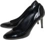 Burberry Vintage Pre-owned Coated canvas heels Black Dames - Thumbnail 3