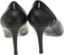 Burberry Vintage Pre-owned Coated canvas heels Black Dames - Thumbnail 4