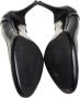 Burberry Vintage Pre-owned Coated canvas heels Black Dames - Thumbnail 5