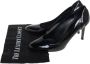 Burberry Vintage Pre-owned Coated canvas heels Black Dames - Thumbnail 7