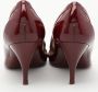 Burberry Vintage Pre-owned Coated canvas heels Red Dames - Thumbnail 5