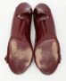 Burberry Vintage Pre-owned Coated canvas heels Red Dames - Thumbnail 6