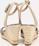 Burberry Vintage Pre-owned Coated canvas sandals Beige Dames - Thumbnail 5