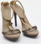 Burberry Vintage Pre-owned Coated canvas sandals Multicolor Dames - Thumbnail 3