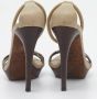 Burberry Vintage Pre-owned Coated canvas sandals Multicolor Dames - Thumbnail 4