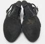 Burberry Vintage Pre-owned Denim sandals Black Dames - Thumbnail 6