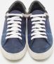 Burberry Vintage Pre-owned Denim sneakers Blue Dames - Thumbnail 3