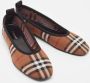 Burberry Vintage Pre-owned Fabric flats Brown Dames - Thumbnail 4
