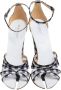 Burberry Vintage Pre-owned Fabric sandals Black Dames - Thumbnail 2