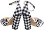 Burberry Vintage Pre-owned Fabric sandals Black Dames - Thumbnail 4
