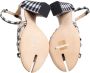 Burberry Vintage Pre-owned Fabric sandals Black Dames - Thumbnail 5