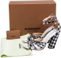 Burberry Vintage Pre-owned Fabric sandals Black Dames - Thumbnail 7