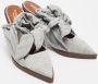 Burberry Vintage Pre-owned Fabric sandals Gray Dames - Thumbnail 4
