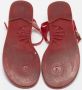 Burberry Vintage Pre-owned Fabric sandals Red Dames - Thumbnail 6
