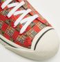 Burberry Vintage Pre-owned Fabric sneakers Red Dames - Thumbnail 7